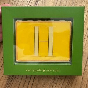 Kate Spade Vibrant Yellow Card Case